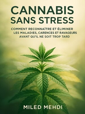 cover image of Cannabis Sans Stress